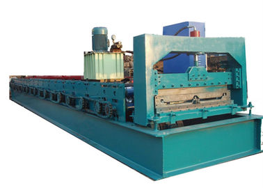 ประเทศจีน Green C Purlin Roll Forming Machine For Making 760mm Width Roof Purlin ผู้ผลิต